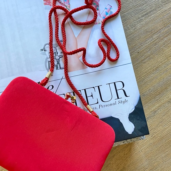 Vintage red purse - Picture 4 of 7